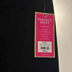 Candie's Black Boot Cut Pants